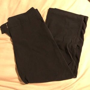 Black slacks